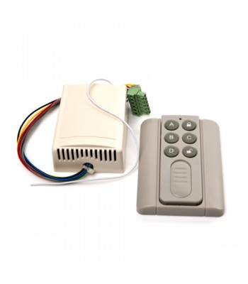 SDR001 - Remote Control Receiver with Mini Handset Transmitter for Automatic Doors