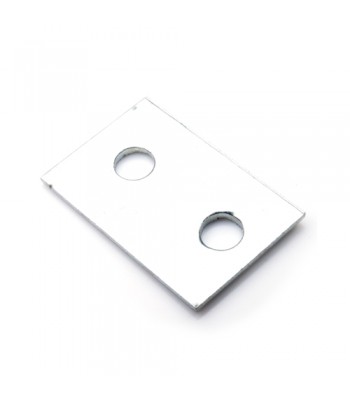 NV157B - Metal Reinforcing Plate - To suit NV157 Plastic End Locks - Zinc Plated