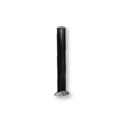 NGO529 - SUPPORT POST - Pair 500mm H in Anodized Aluminium for Gate Operators (Brand: North Valley Metal)