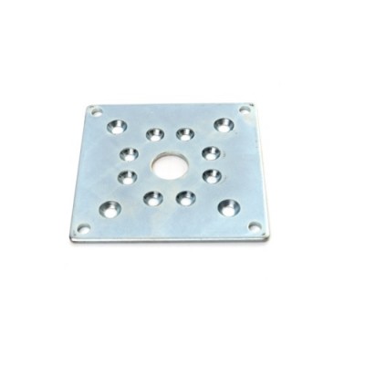 ELF053N - Fixing Plate - Steel - Universal Plate for NT45 & NT59 Tube Motors (Brand: NVM Motors)