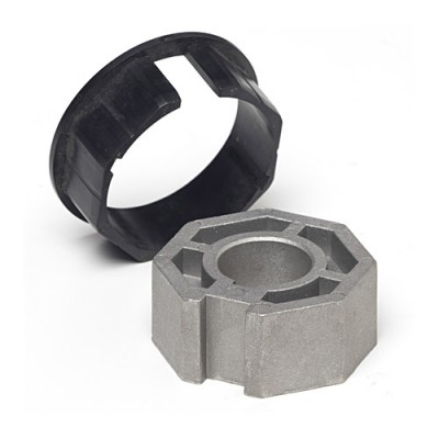 NT5970* - Crown & Adaptor - 67mm for Octagonal Tube 70mm x 1.5mm Wall to suit 59mm Motors (Brand: NVM Motors)