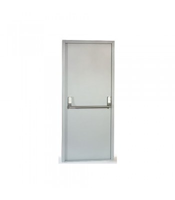 DFS3 - Fire Exit Door - Series 3  - Grey Primer Finish - Pre-Drilled for Panic Furniture
