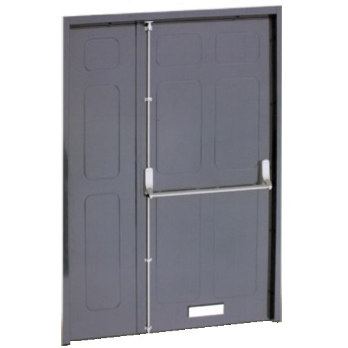 Buy DFS102 Bespoke Embossed Panel Fire Exit Doors Made to Measure