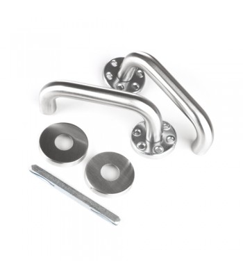 DHH002 - Stainless Steel Handle Set - Pair - To suit DPS 3 Series Personnel Doors