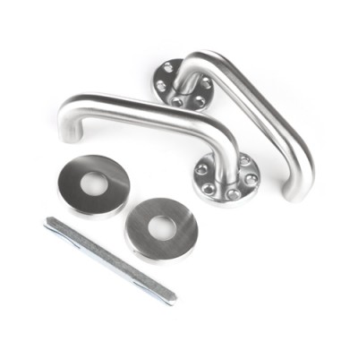 DHH002 - Stainless Steel Handle Set (Brand: NVM Steel Door Sets )