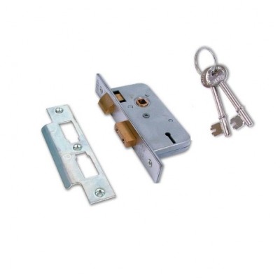 DHL027 - Sash Lock - 3 Lever with Keys (Brand: NVM Steel Door Sets )