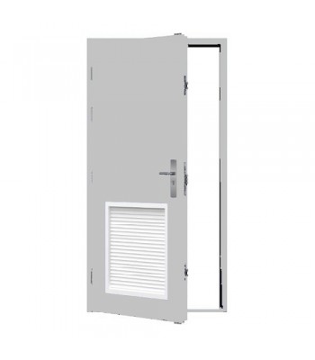 DLS602  - Series 6 - Stocked Steel  Louvre Doors - Panel 479mm x 479mm Bottom