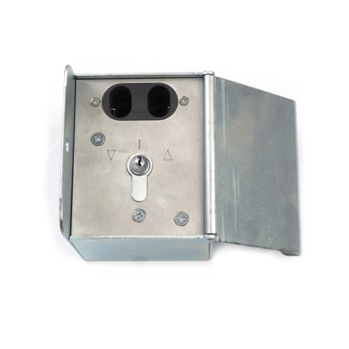 Buy NV237 Double Pin Lock Isolator Box with Key Switch NVM Door Components North Valley Metal