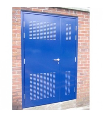 DLS105 - Bespoke Louvre Sub-Station Doors - Made to Measure