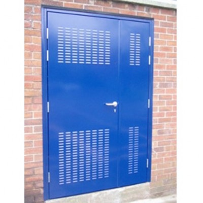 DLS100A - Bespoke Louvre Sub-Station Doors - Made to Measure