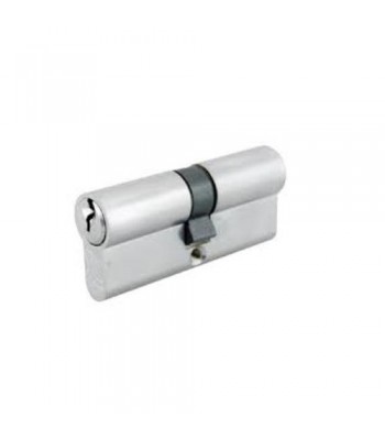 DHL033 - Euro Cylinder -  Keyed Both Sides Nickel Finish