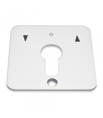 NV245E - Blank Face Plates to suit Geba Key Switches